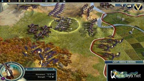 Sid Meier's Civilization V (2010/RUS/ENG/Repack by R.G. Modern)