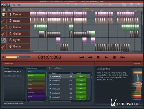 MAGIX Music Maker Rock Edition 4 v 6.0.0.6