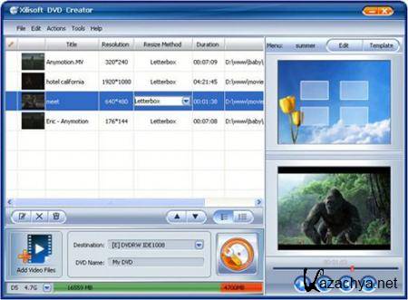 Xilisoft DVD Creator v6.2.1.0301 Portable