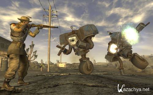 Fallout: New Vegas.v 1.3.0.452 + 6 DLC (2010/RUS/ENG/Repack  Fenixx)