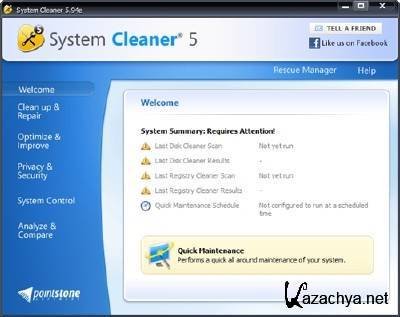 Pointstone System Cleaner 5.9.4.353 Portable