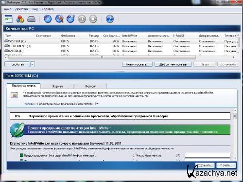 Diskeeper 2011 Pro Premier 15.0.956.0 Rusian RePack