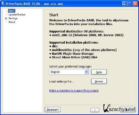 DriverPacks for Windows 2000/XP/2003/Vista/7 + DriverPacks BASE (21.06.2011/RUS/ENG)