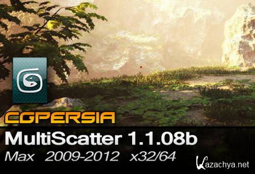 MultiScatter 1.1.08b For 3DsMax 2009-2012 (32bit/64bit)