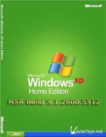 Microsoft Windows XP Home Edition OEM MSR X86 SP3 (RUS)