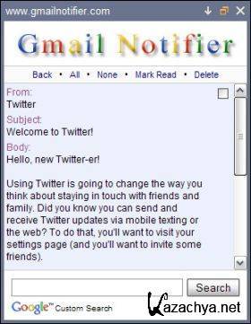 Gmail Notifier 2.6 Pro Portable