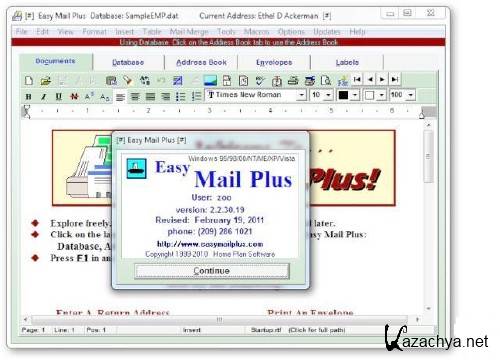 HomePlanSoft Easy Mail Plus v2.2.33.7