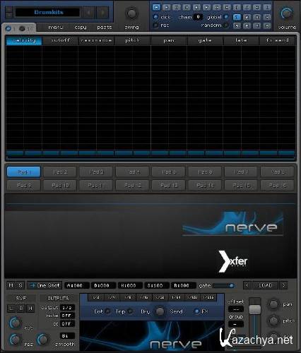 Xfer Records Nerve x86 VSTi Xfer Records Nerve x86 VSTi