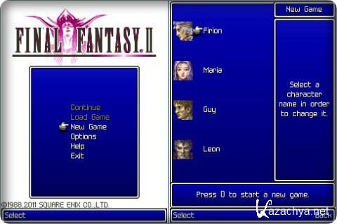 Final Fantasy II /   II