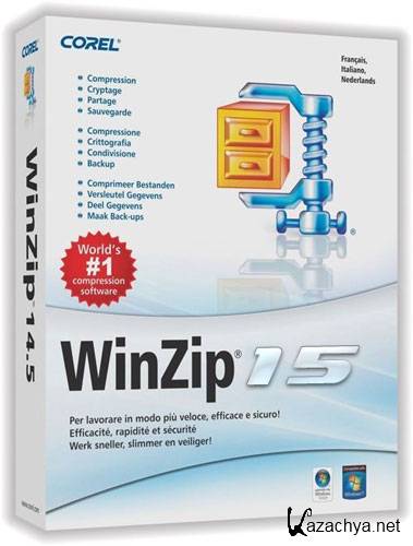 WinZip 15.0 build 9411r Final Rus + Crack