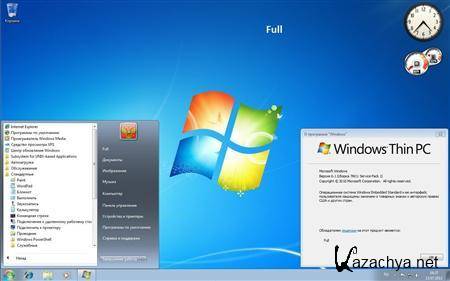 Microsoft Windows Thin PC RTM SP1 x86 ru-RU Full & Lite