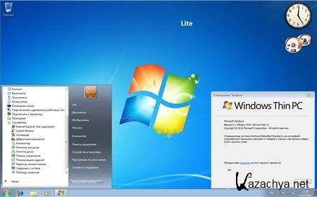 Microsoft Windows Thin PC RTM SP1 x86 ru-RU Full & Lite