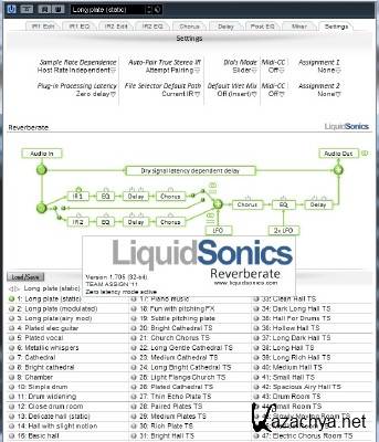 LiquidSonics - Reverberate VST RTAS v1.705 x86/x64 [2011, ENG]