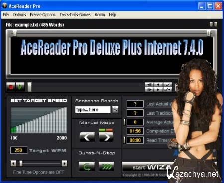 AceReader Pro Deluxe Plus Internet 7.4.0