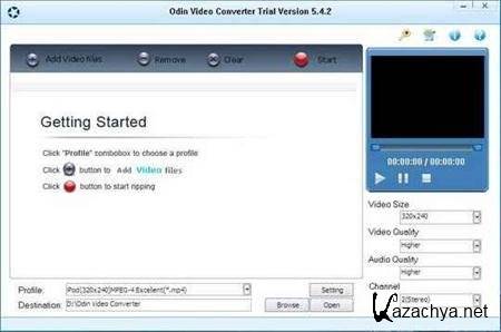 Odin Video Converter 6.5.4