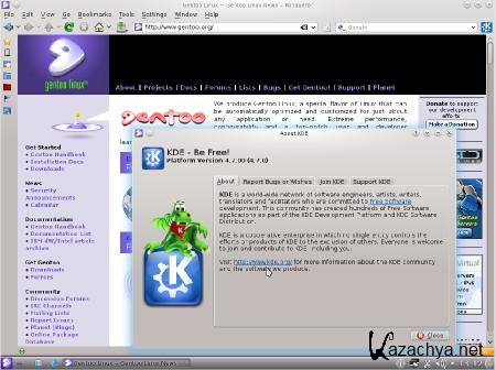 Gentoo Linux LiveDVD  [ v.11.2, x86 + x86_64 (2xDVD) 2011 ]