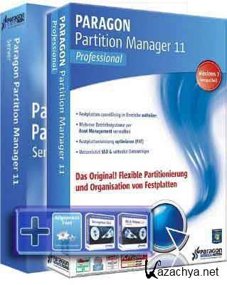 Paragon Partition Manager 11 Professional Build 9887 (x86/x64)(2010) RUS + Boot CD Rus Win + Linux