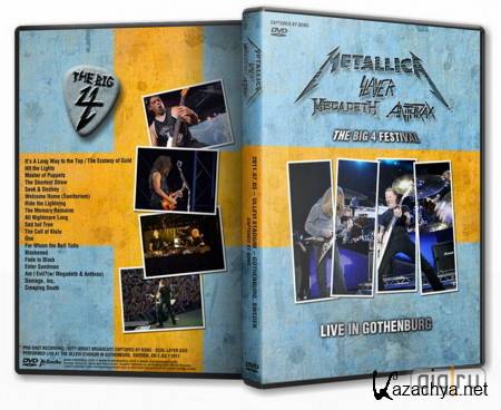 Metallica - Live in Gothenburg (Sweden) (2011) HDTVRip 720p