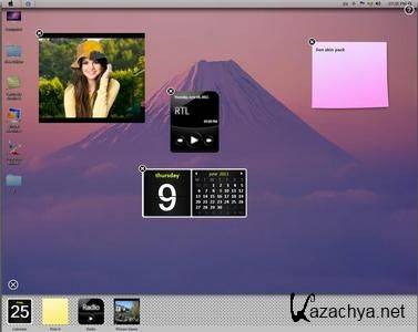 Mac OS X Lion Skin Pack 5.0 For Windows 7