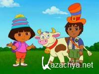 ���� ���������������: ����� ���� ��������� / Dora The Explorer: The Super Silly Fiesta (2006 / DVDRi