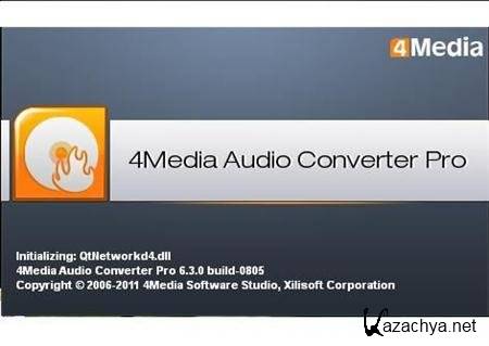 4Media Audio Converter Pro v6.3.0 build 0805