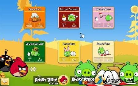 Angry Birds Seasons 1.5.1 [P] (2011/ENG/Rovio Mobile)