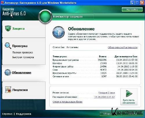 Kaspersky Anti-Virus for Windows Workstations