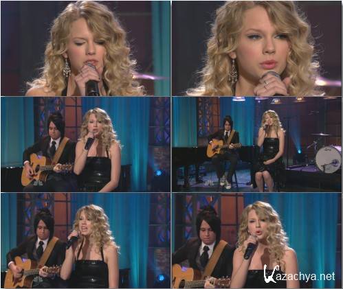 Taylor Swift - White Horse (Live 2008 Tonight Show with) 