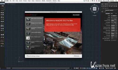 Autodesk AutoCAD 2012 for Mac OS X (2011/Eng) Autodesk AutoCAD 2012 for Mac OS X (2011/Eng)