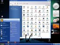 Windows XP Professional SP3 PLUS (X-Wind) by YikxX, RUS, VL, x86, v 3.8, DVD Full Edition (28.08.20)