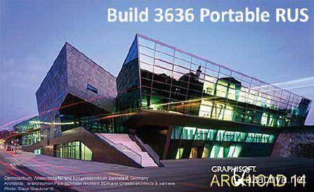 ArchiCAD 14 Build 3636 +Add-Ons (2010)86 RUS Portable 