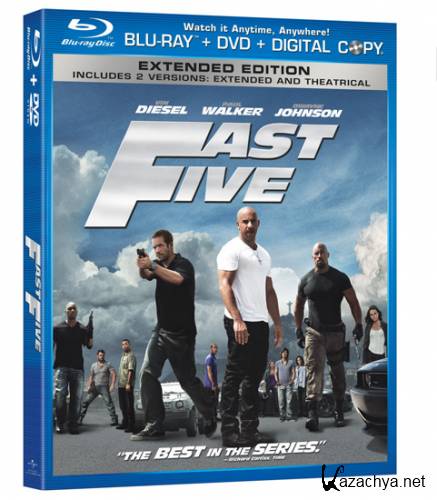  5 / Fast Five (2011)BDRip 1080p FullHDTV