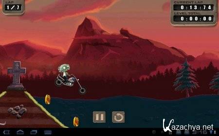 Zombie Rider v.1.00 (2011/ENG/Symbian^3)