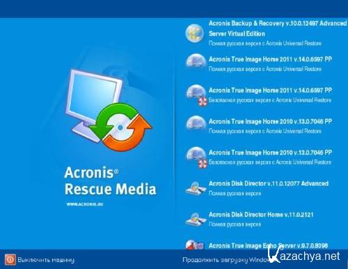 Windows 7 x64 SP1 Acronis Helios by Shanti (2011/RUS)