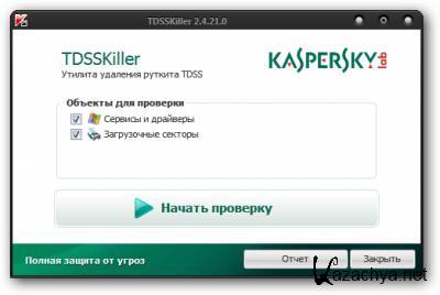 Kaspersky TDSS Killer 2.4.21.0 (2011/RUS)
