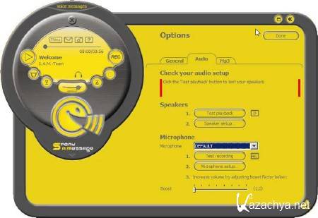 Speak-A-Message Talking Computer 7.3.0