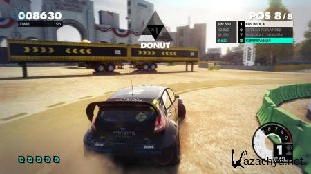 DiRT 3 v.1.2 - New Car Fleet DLC 2011.RUS/ENG/PC.