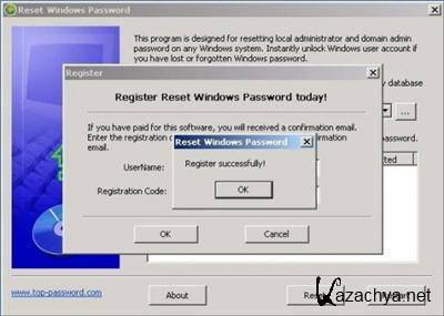 Reset Windows Password v1.70