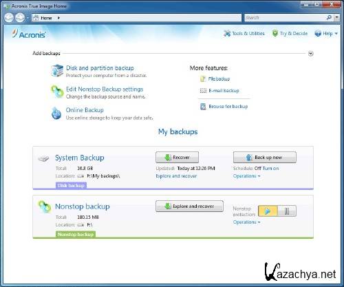 Acronis True Image Home .14.0.7 Build 6879 +    