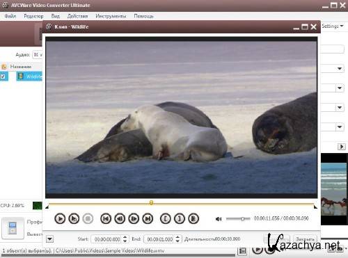 AVCWare Video Converter Ultimate 6.7.0.0913+RUS