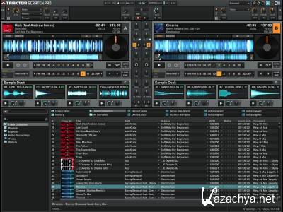 Track collection. Traktor Pro 2. Трактор скретч. Traktor Scratch Pro. Скретчи сэмплы.