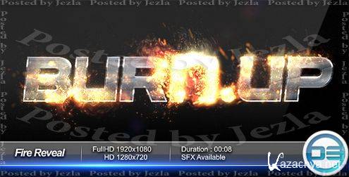 After Effects Project - VideoHive: Fire Reveal - 460571