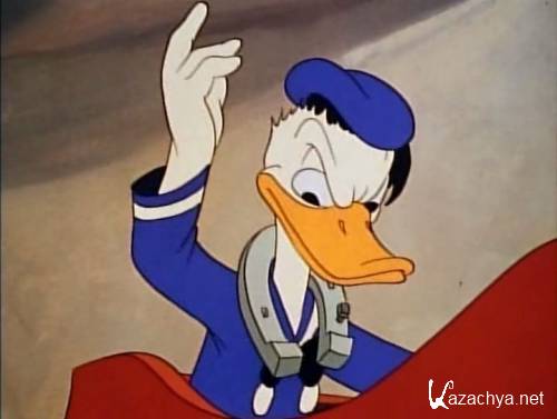    / Donald's Tire Trouble (1943 / DVDRip)