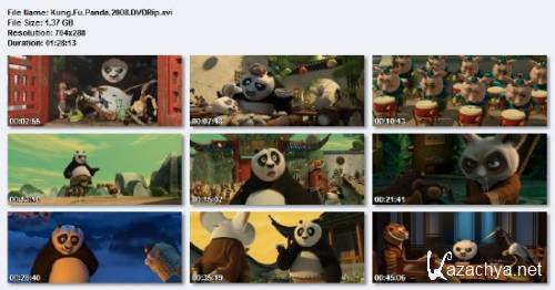 y-  / Kung Fu Panda (2008) DVDRi/1.37 Gb