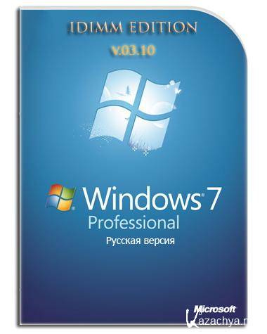 Windows 7 Professional IDimm Edition 03.10 86