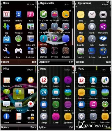 New Themes for Symbian 9.4 8