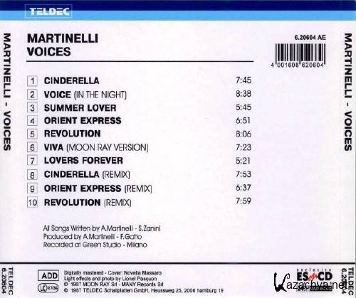 Martinelli - Voices (1987)