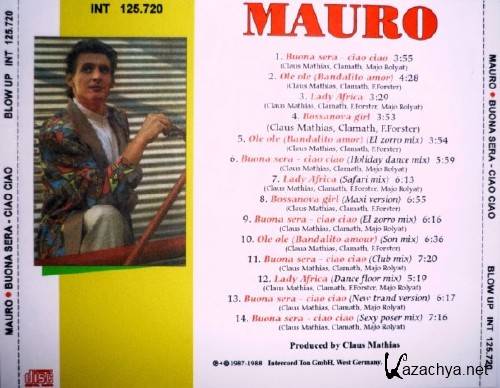 Mauro - Buona Sera - Ciao Ciao (1988)
