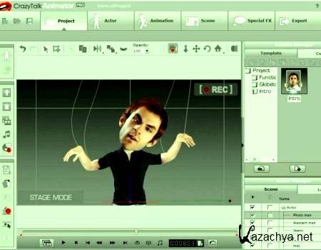 Reallusion CrazyTalk Animator 1.2.2010.1 PRO : English (2011) 