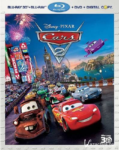  2 / Cars 2 (2011/HDRip/1400Mb/700Mb)